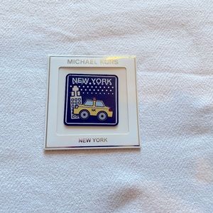 Michael Kors Leather Sticker  "New York" Taxi